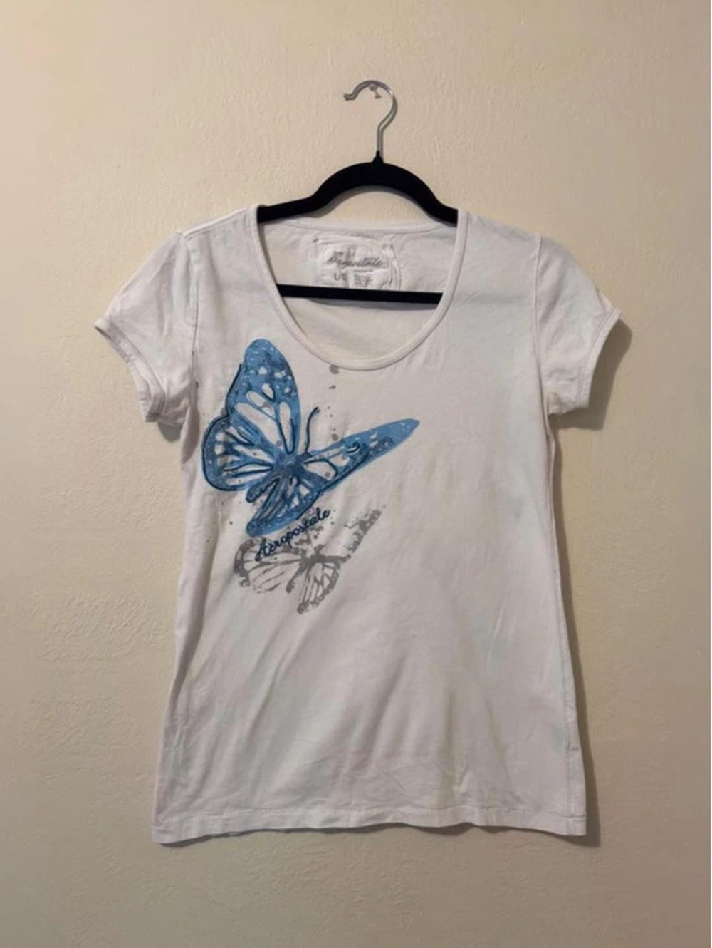 Aeropostale y2k Butterfly Tshirt